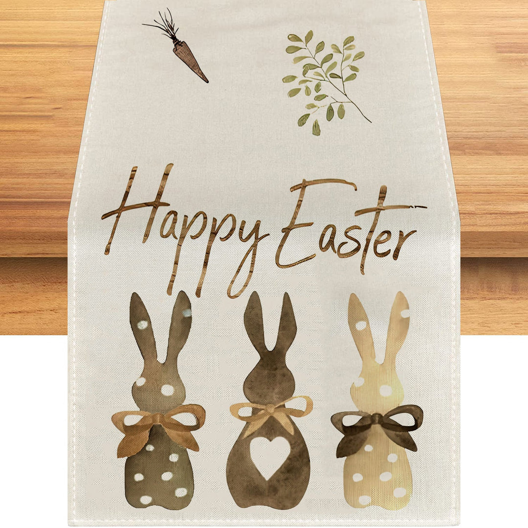 Printed Linen Table Runner