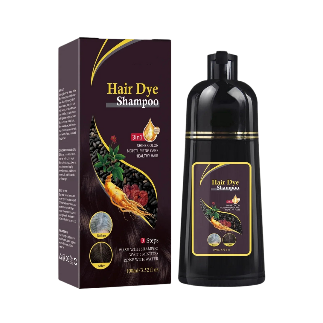 Nova Hair Dyeing Hair Care Shampoo 3-in-1 Natural Hair Dye