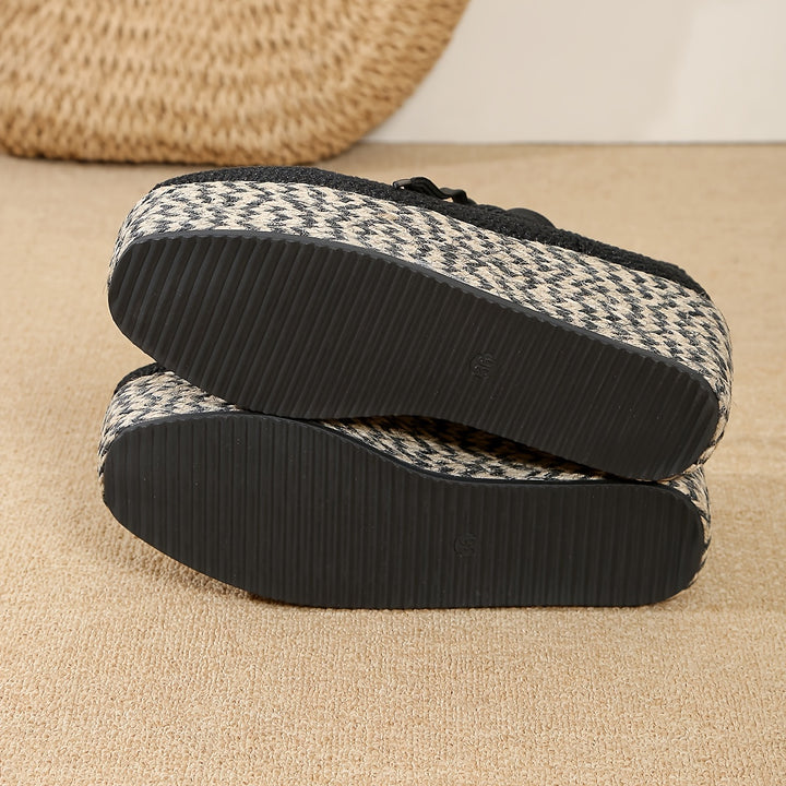 Wedge Heel Sneakers - Waterproof Lightweight Shoes