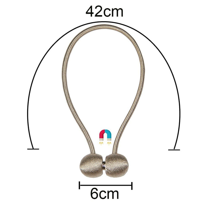 1Pc Magnetic Pearl Ball Curtain Tiebacks Curtain decorative Accessories Bennys Beauty World