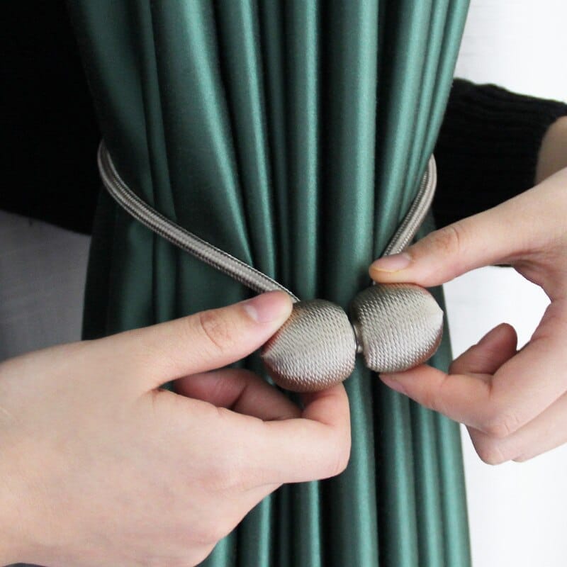 1Pc Magnetic Pearl Ball Curtain Tiebacks Curtain decorative Accessories Bennys Beauty World