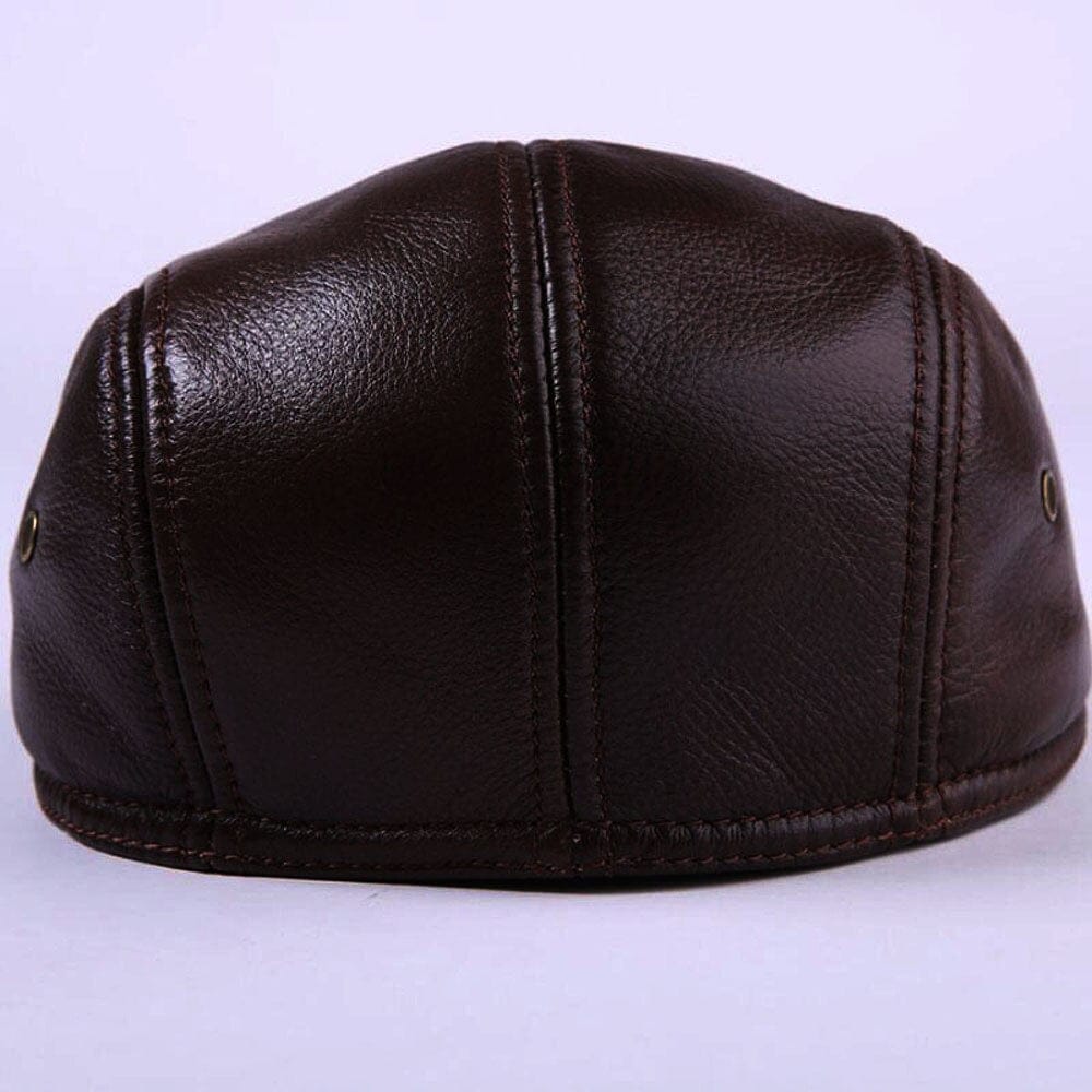 2020 Brand New Men's  Leather  baseball Cap Bennys Beauty World