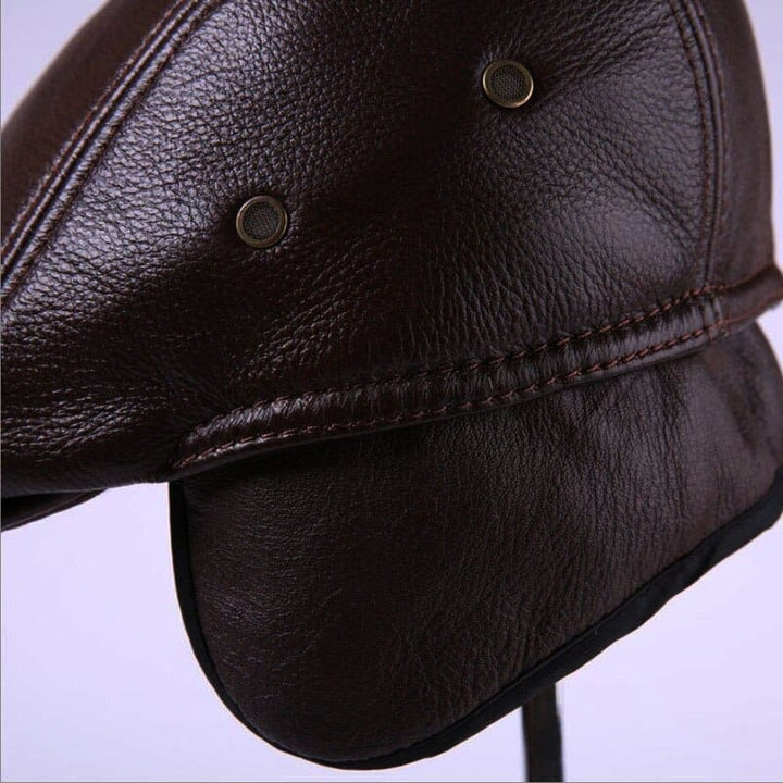 2020 Brand New Men's  Leather  baseball Cap Bennys Beauty World