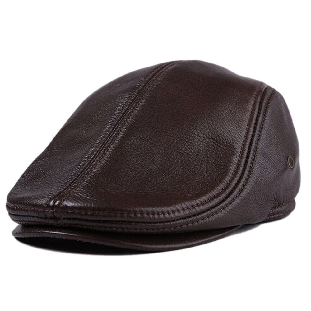 2020 Brand New Men's  Leather  baseball Cap Bennys Beauty World