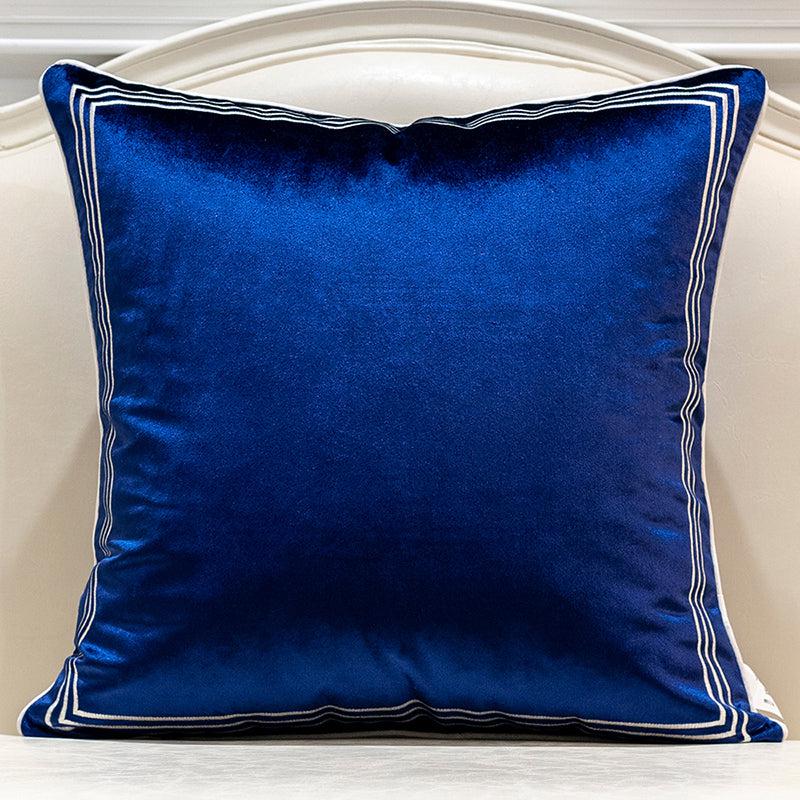 Embroidered Throw Pillow Cover