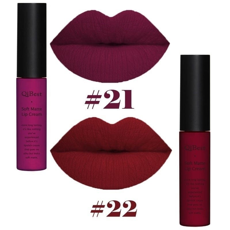 2Pcs/Set 34 Color Matte Long Lasting Lipsticks Bennys Beauty World