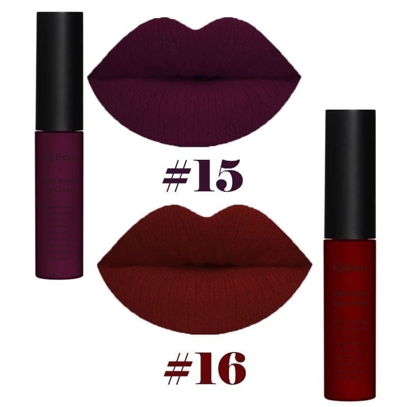 2Pcs/Set 34 Color Matte Long Lasting Lipsticks Bennys Beauty World