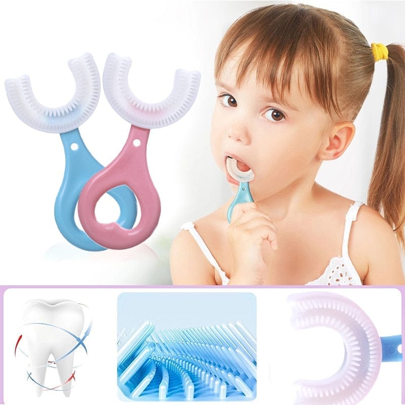 360 Degree Kids U-shaped Toothbrush Bennys Beauty World