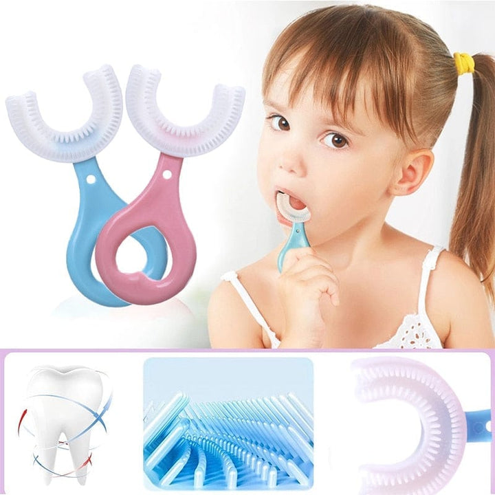 360 Degree Kids U-shaped Toothbrush Bennys Beauty World