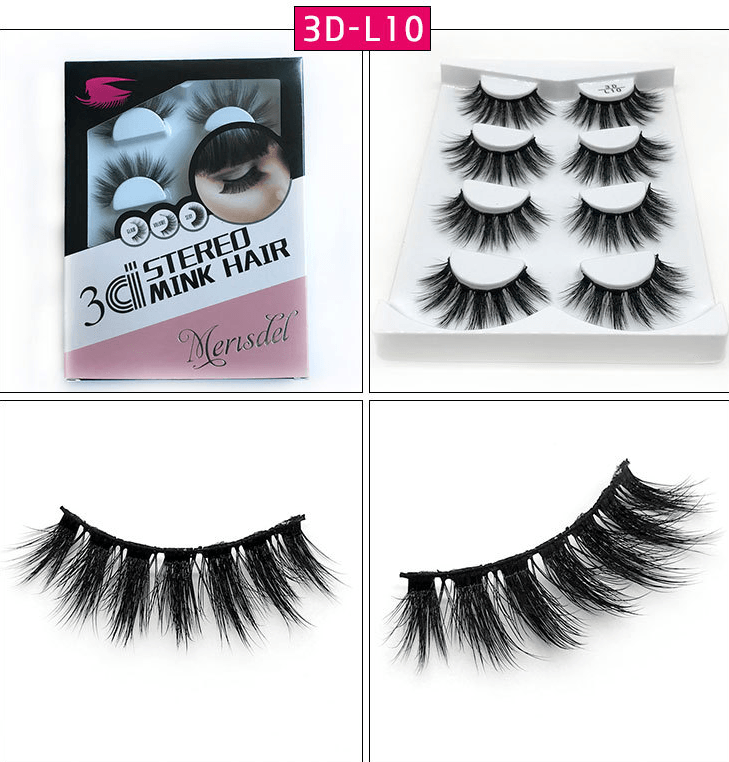 3D false eyelashes Bennys Beauty World
