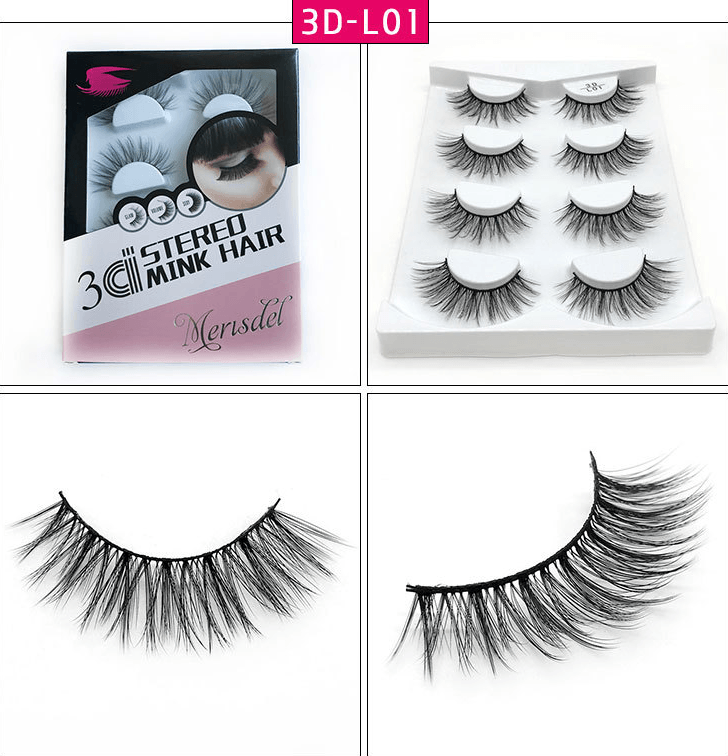 3D false eyelashes Bennys Beauty World