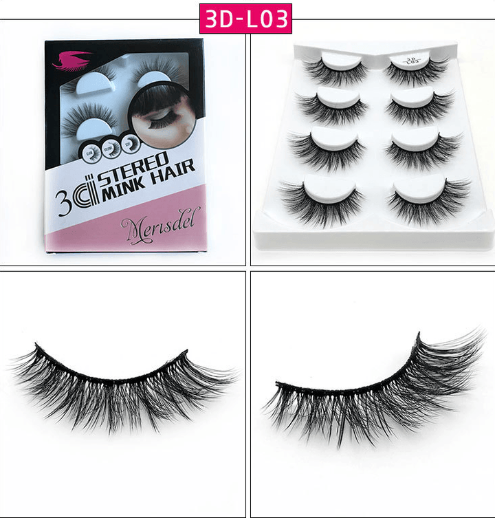 3D false eyelashes Bennys Beauty World