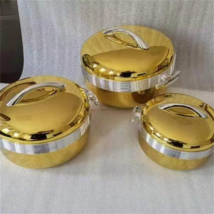 3Pcs/ Set/1/ 2/3.5 Liter Food Warmer Lunch Box Bennys Beauty World