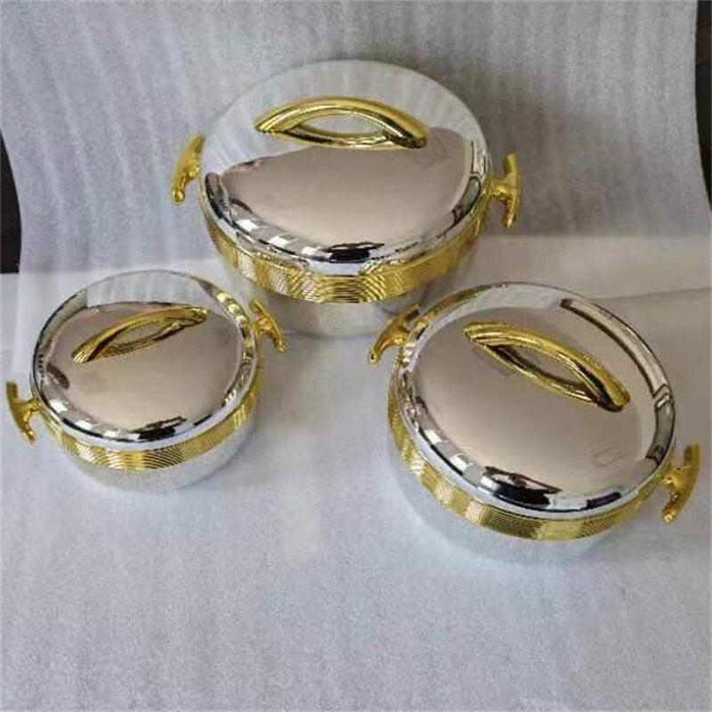 3Pcs/ Set/1/ 2/3.5 Liter Food Warmer Lunch Box Bennys Beauty World