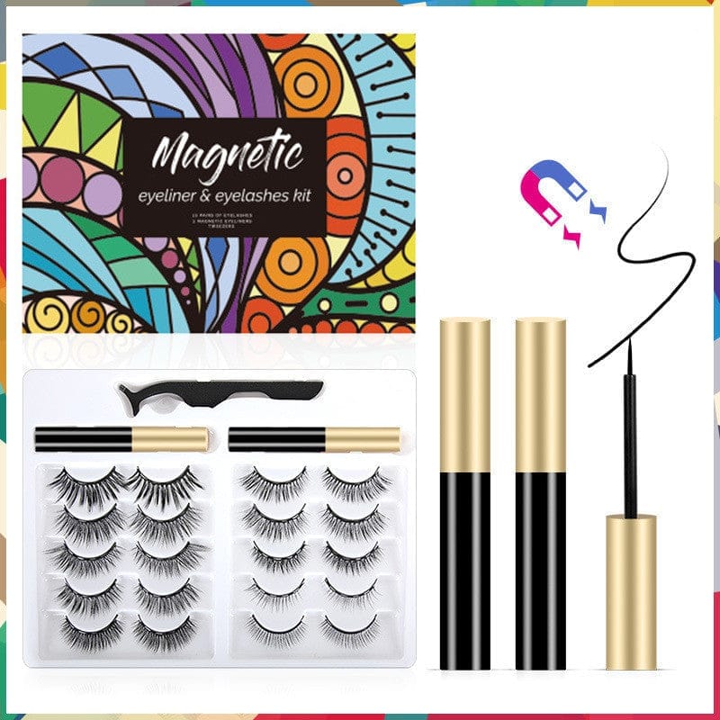 3d Magnet Eyelashes Thick Natural Eyelashes Bennys Beauty World
