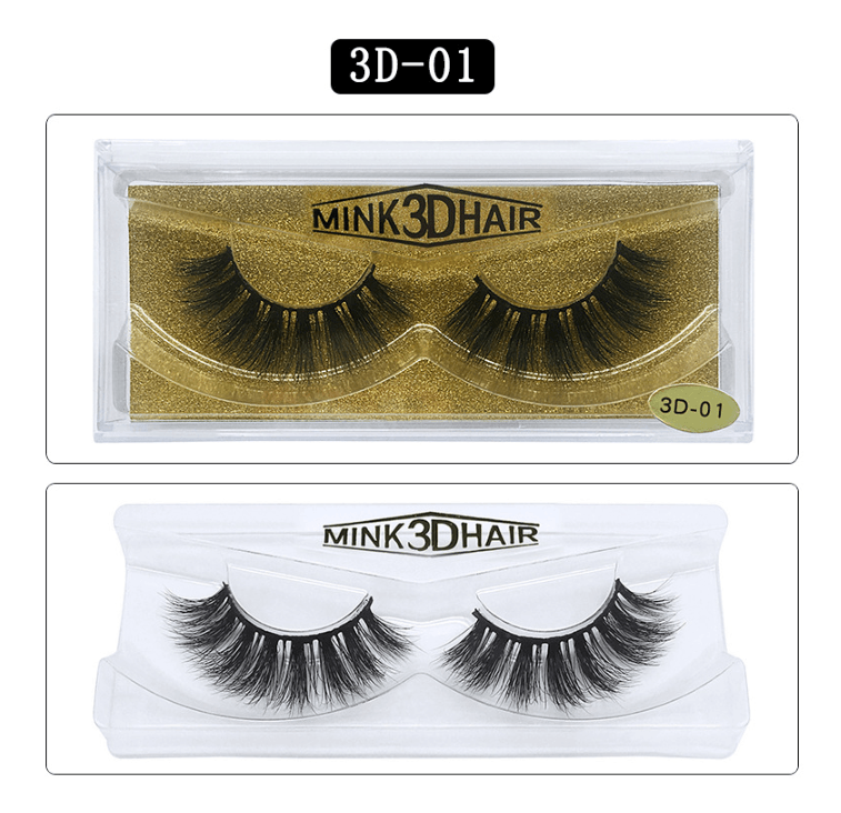 3d false eyelashes multi-layer water mink eyelashes natural thick eyelashes Bennys Beauty World