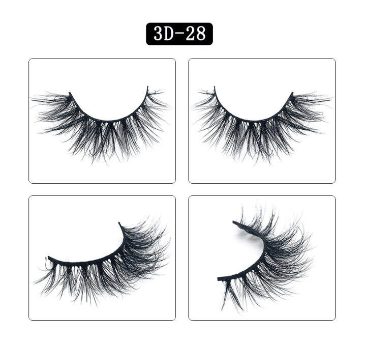 3d false eyelashes multi-layer water mink eyelashes natural thick eyelashes Bennys Beauty World