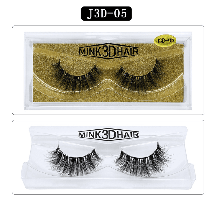 3d false eyelashes multi-layer water mink eyelashes natural thick eyelashes Bennys Beauty World