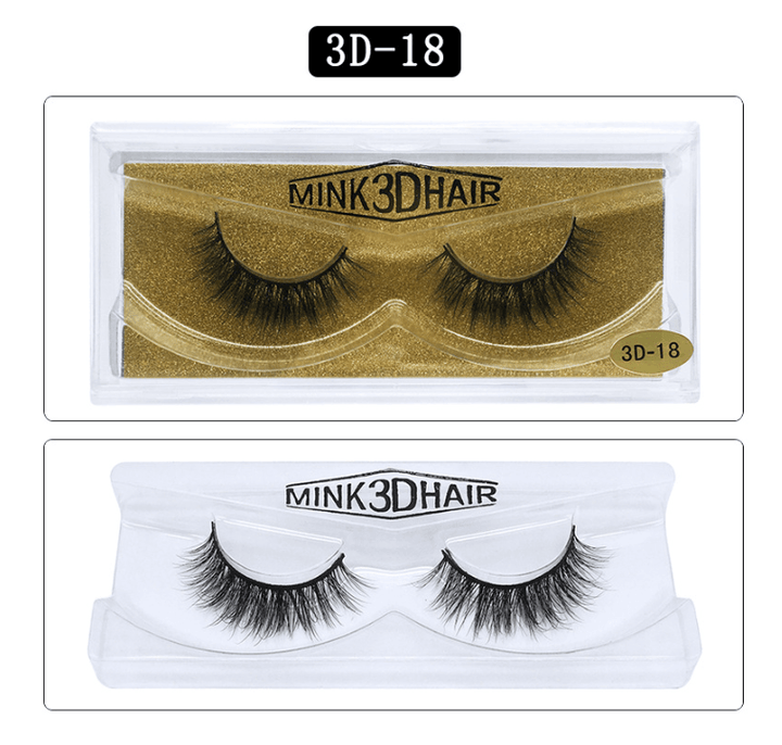 3d false eyelashes multi-layer water mink eyelashes natural thick eyelashes Bennys Beauty World