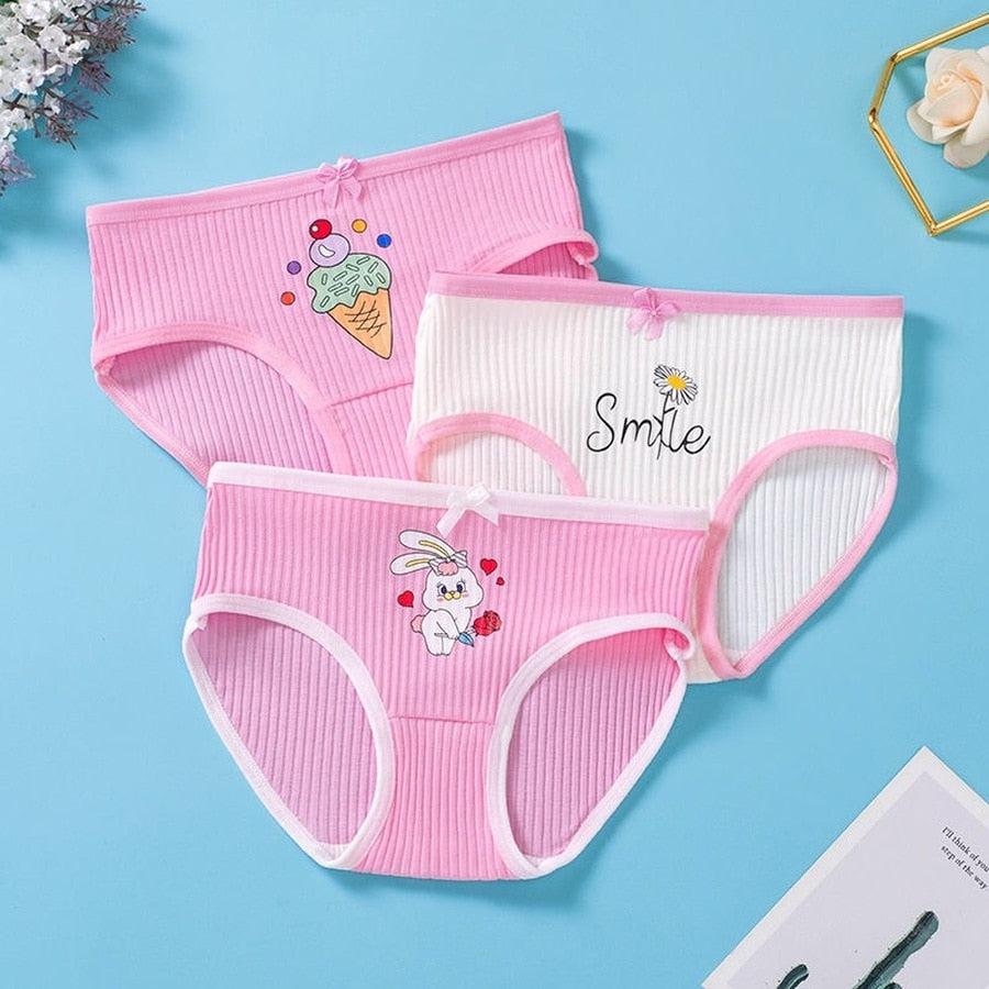 6pcslot Girls Briefs Kids Cotton Underwear Panties Baby Suit 2