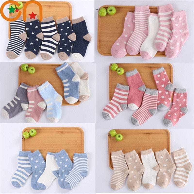 5 Pair/Lot Kids Soft Cotton, Cute Cartoon Socks only $23.96 – Bennys Beauty  World