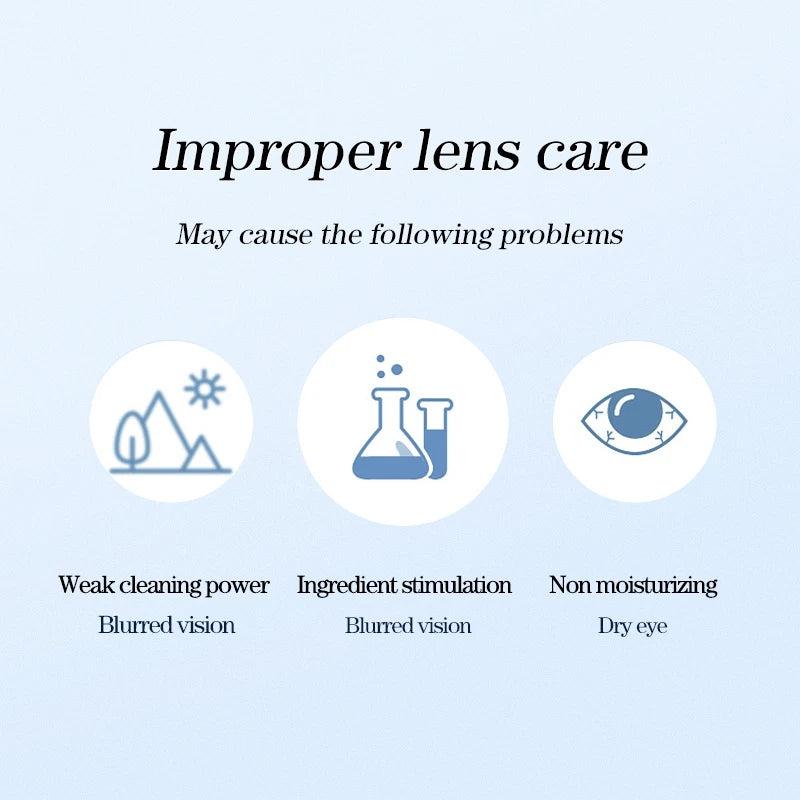 Liquid Solution For Contact Lenses-Bennys Beauty World
