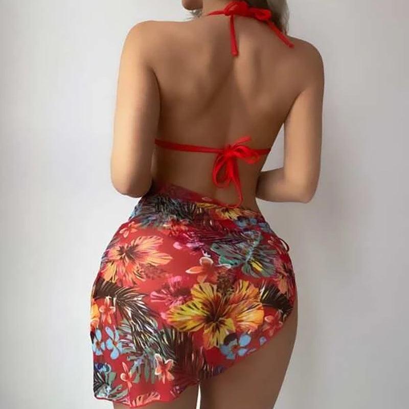 Summer Swimwear Three-piece Swimsuit Women-Swimwear-Bennys Beauty World