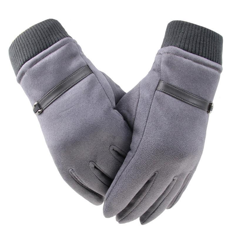 Winter Men's Gloves Suede-Gloves-Bennys Beauty World