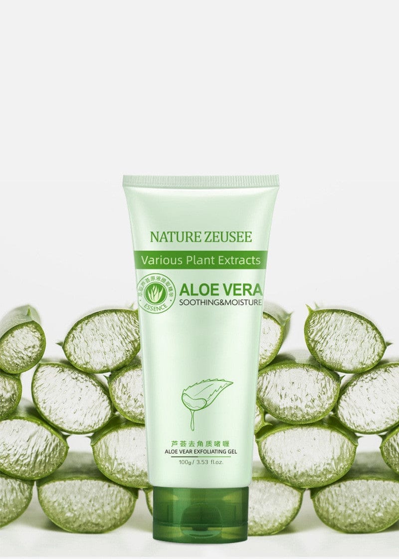 Aloe Vera Exfoliating Gel Exfoliating Scrub Bennys Beauty World