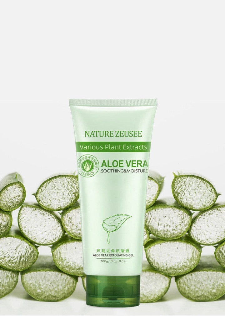 Aloe Vera Exfoliating Gel Exfoliating Scrub Bennys Beauty World
