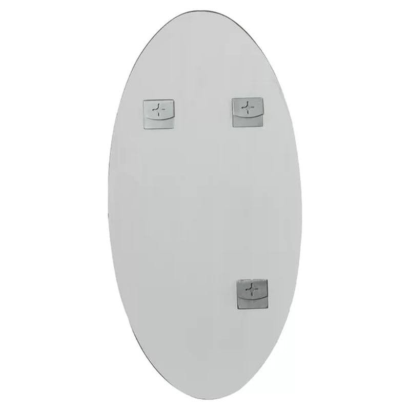 Anaelle Modern & Contemporary Beveled Bathroom / Vanity Mirror Bennys Beauty World