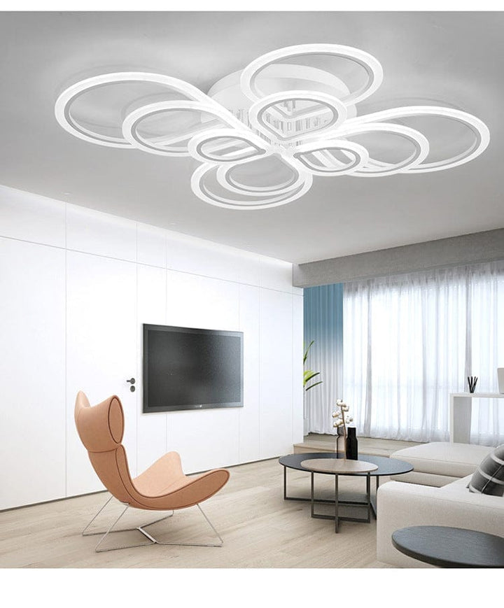Annular Atmosphere Simple LED Ceiling Light Bennys Beauty World