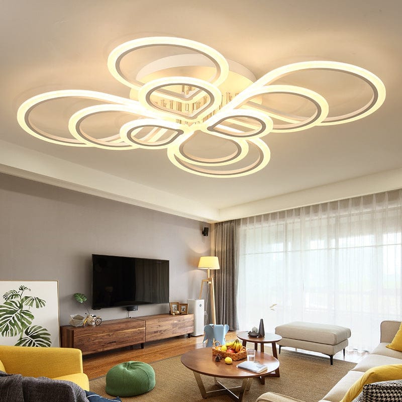 Annular Atmosphere Simple LED Ceiling Light Bennys Beauty World