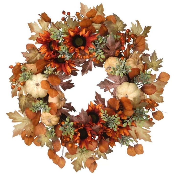 Autumn Harvest 24" Polyester Wreath BENNYS