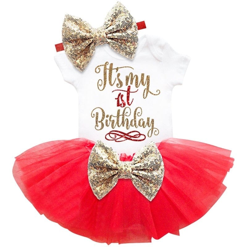 Baby Birthday Christening Dress 1st Birthday Party Toddler Summer Clothes Bennys Beauty World