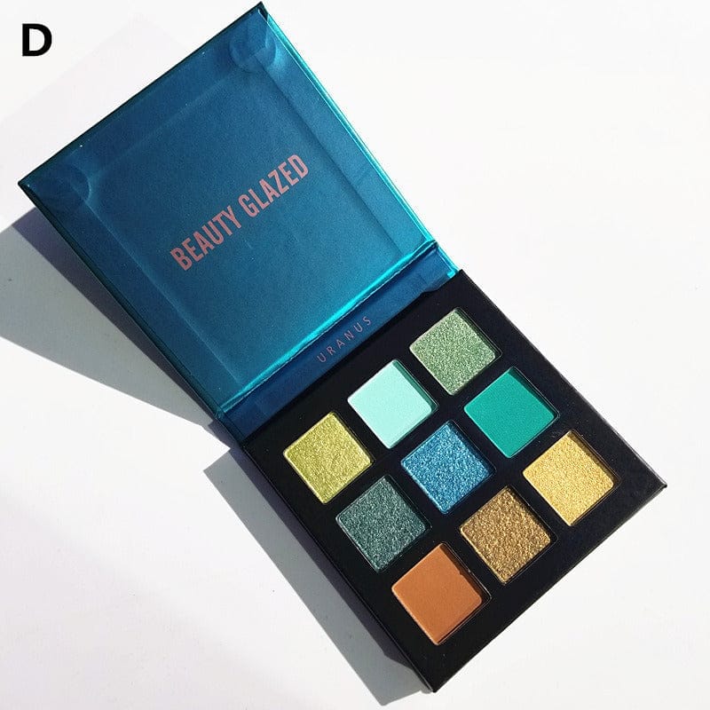 Beauty Glazed 9 color eyeshadow multicolor eyeshadow palette Bennys Beauty World