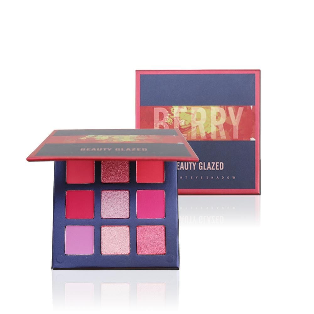 Beauty Glazed 9 color eyeshadow multicolor eyeshadow palette Bennys Beauty World