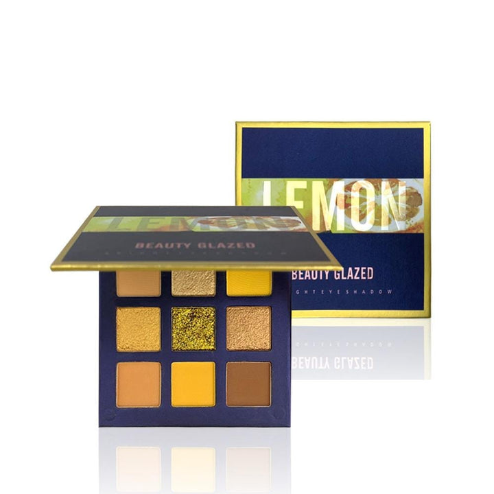 Beauty Glazed 9 color eyeshadow multicolor eyeshadow palette Bennys Beauty World