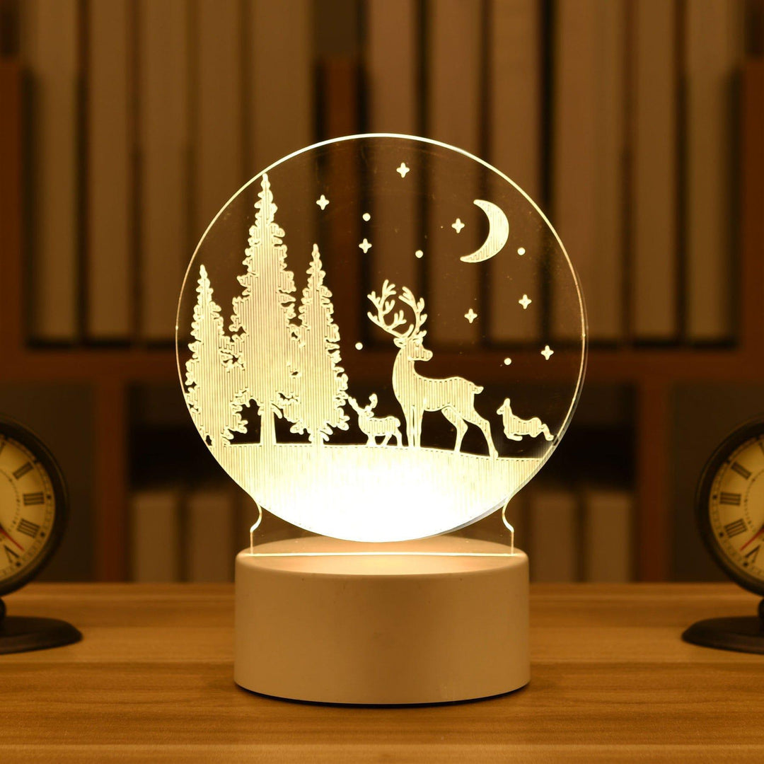 Bedroom Atmosphere Lamp Cartoon 3D Night Light Bennys Beauty World