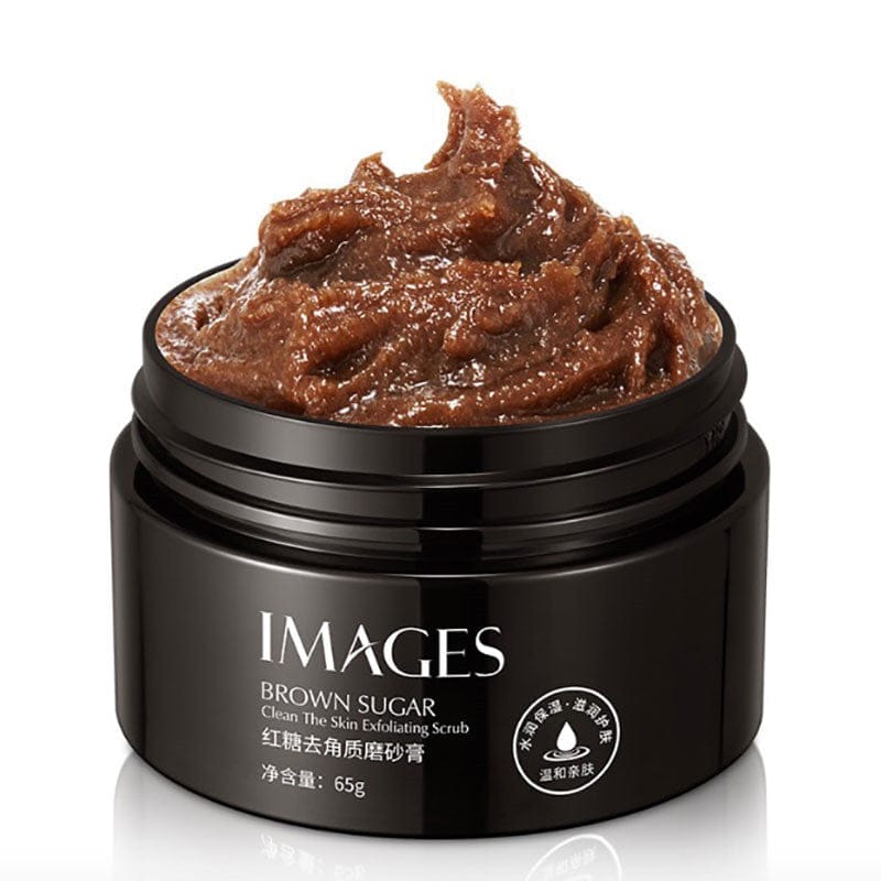 Brown sugar exfoliating scrub deep cleans pores Bennys Beauty World