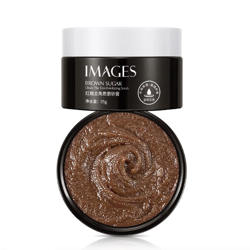 Brown sugar exfoliating scrub deep cleans pores Bennys Beauty World