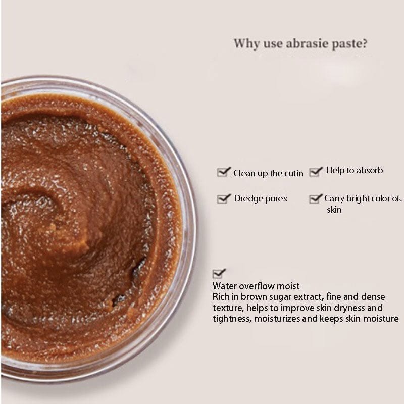 Brown sugar exfoliating scrub deep cleans pores Bennys Beauty World