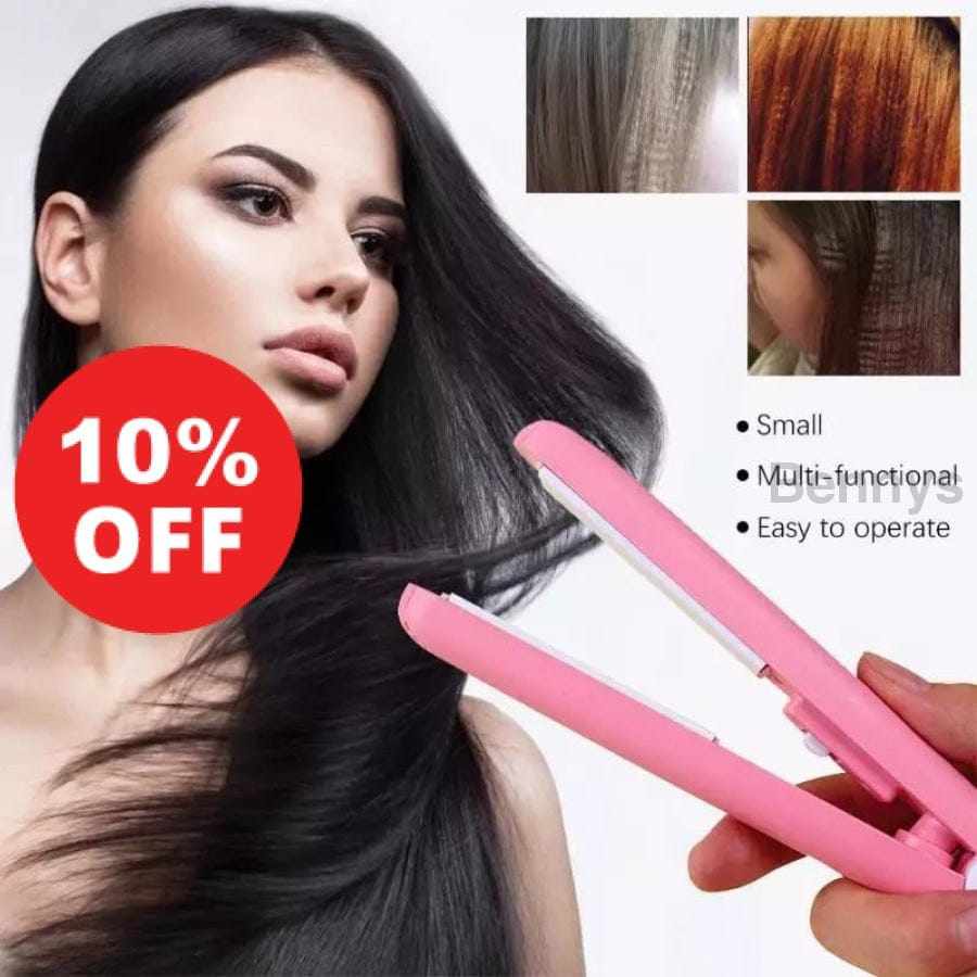 Hot tools clearance straightener pink ceramic