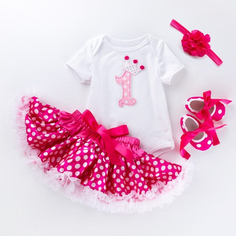 Children's tutu skirt suit high quality cotton short sleeves Bennys Beauty World