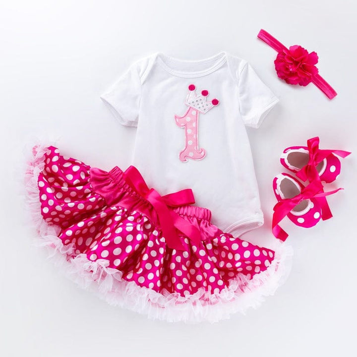 Children's tutu skirt suit high quality cotton short sleeves Bennys Beauty World