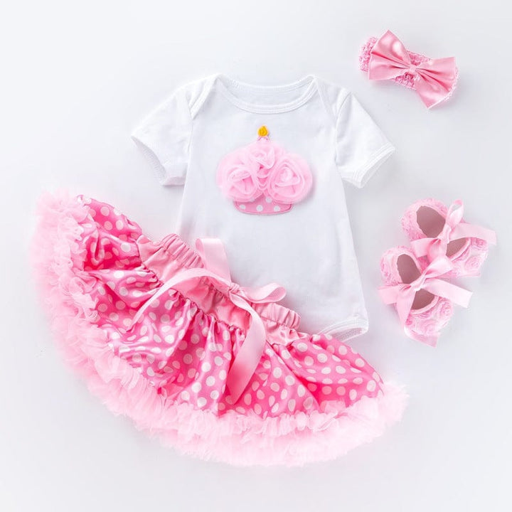 Children's tutu skirt suit high quality cotton short sleeves Bennys Beauty World
