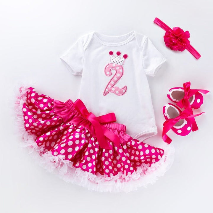 Children's tutu skirt suit high quality cotton short sleeves Bennys Beauty World