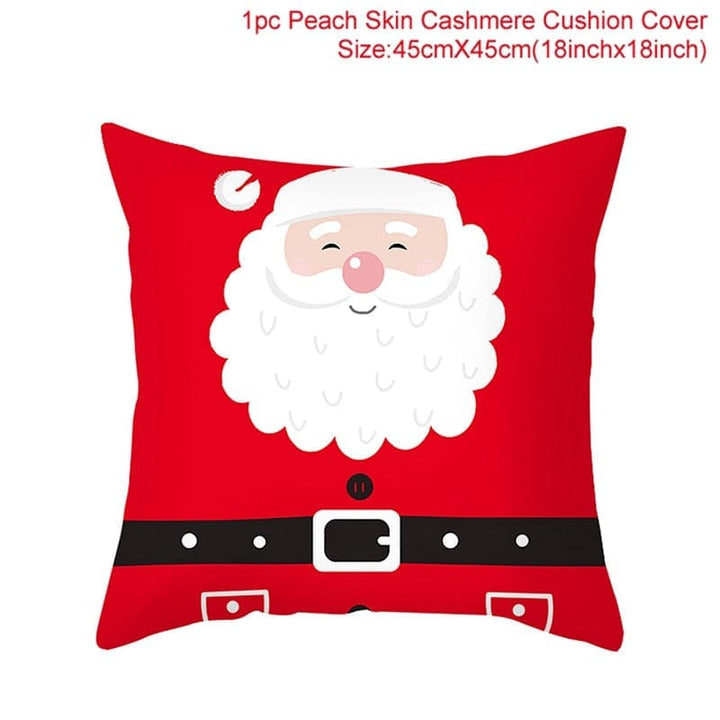 Christmas Cushion Cover Merry Christmas Decorations for Home 2022 Bennys Beauty World