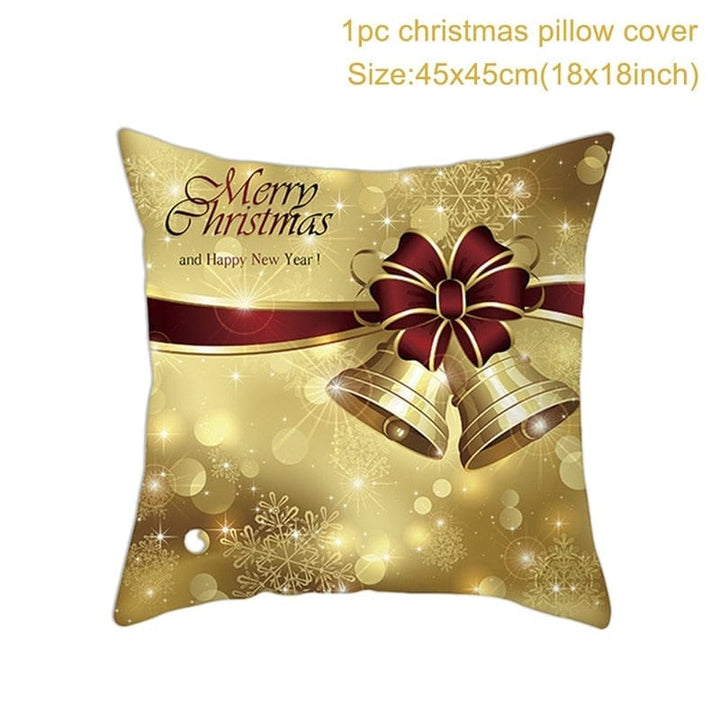Christmas Cushion Cover Merry Christmas Decorations for Home 2022 Bennys Beauty World
