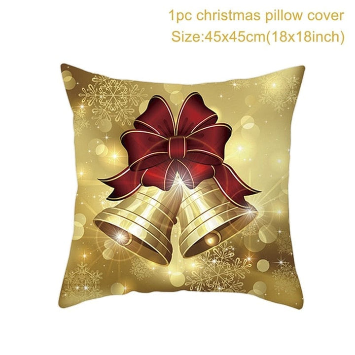 Christmas Cushion Cover Merry Christmas Decorations for Home 2022 Bennys Beauty World